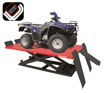 Elevador hidráulico de tijera para Quad  600kgs. WML600Q 